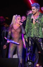 CHRISTINA AGUILERA Performs at Pride Island Concert in New York 06/25/2023
