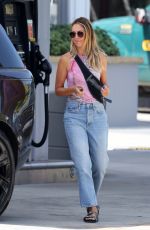 CHRISTINE BAUMGARTNER at a Gas Station in Montecito 07/27/2023