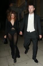 CHRISTINE CENTENERA Arrives at Barbie Premiere Afterparty in London 07/12/2023