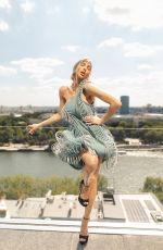 CHRISTINE QUINN at a Photoshoot at SO Hotel in Paris 07/14/2023