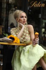 CHRISTINE QUINN at a Photoshoot in Paris 07/15/2023
