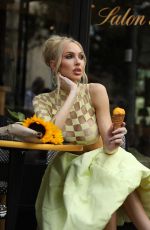 CHRISTINE QUINN at a Photoshoot in Paris 07/15/2023