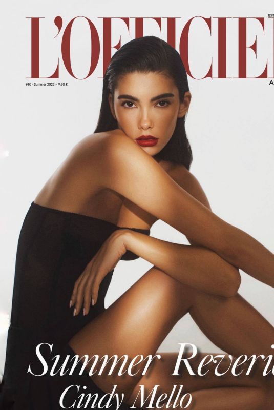 CINDY MELLO on the COver of L’officiel Cyprus, Summer 2023