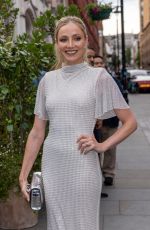 CLARA PAGET Arrives at British Vogue x Self-portrait Summer Party in London 07/13/2023