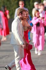 CLAUDIA SULEWSKI Arrives at Barbie Premiere in Los Angeles 07/09/2023