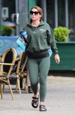 COLEEN ROONEY Out for Coffee After a Gym Session in Alderley Edge Cheshire 07/24/22023