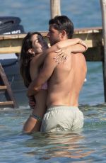CORAL SIMANOVICH in Bikini at a Beach in Ibiza 07/05/2023