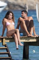 CORAL SIMANOVICH in Bikini at a Beach in Ibiza 07/05/2023