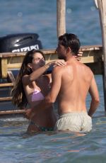 CORAL SIMANOVICH in Bikini at a Beach in Ibiza 07/05/2023