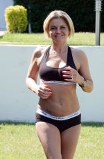 DANIELLA WESTBROOK Doig Yoga in Antalya 07/04//2023