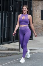 DANIELLE LLOYD Heading to a Gym in London 07/04/2023