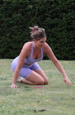 DANIELLE LLOYD Working Out with Her Personal Trainer in Birmingham 07/23/2023