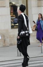 DAPHNE GUINNESS Out at Paris Fashion Week 07/07/2023