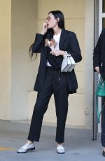 DEMI MOORE Arrives at Honor Titus
