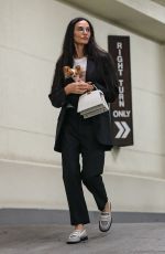 DEMI MOORE Arrives at Honor Titus