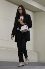 DEMI MOORE Arrives at Honor Titus