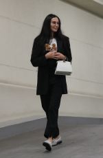 DEMI MOORE Arrives at Honor Titus