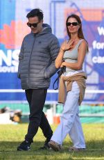 DINA BROADHURST Out with a Friend at Park in Sydney 07/06/2023