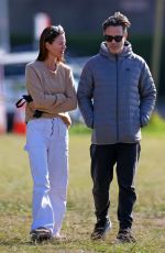 DINA BROADHURST Out with a Friend at Park in Sydney 07/06/2023