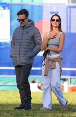 DINA BROADHURST Out with a Friend at Park in Sydney 07/06/2023