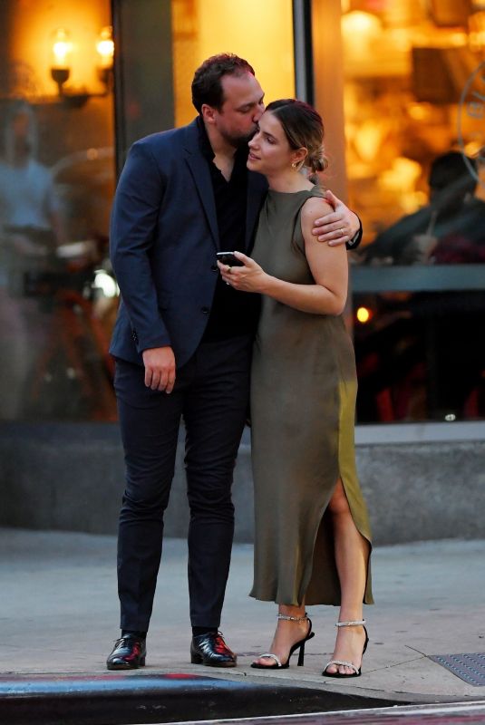 DINA SHIHABI and Jai Courtney Out in New York 07/26/2023