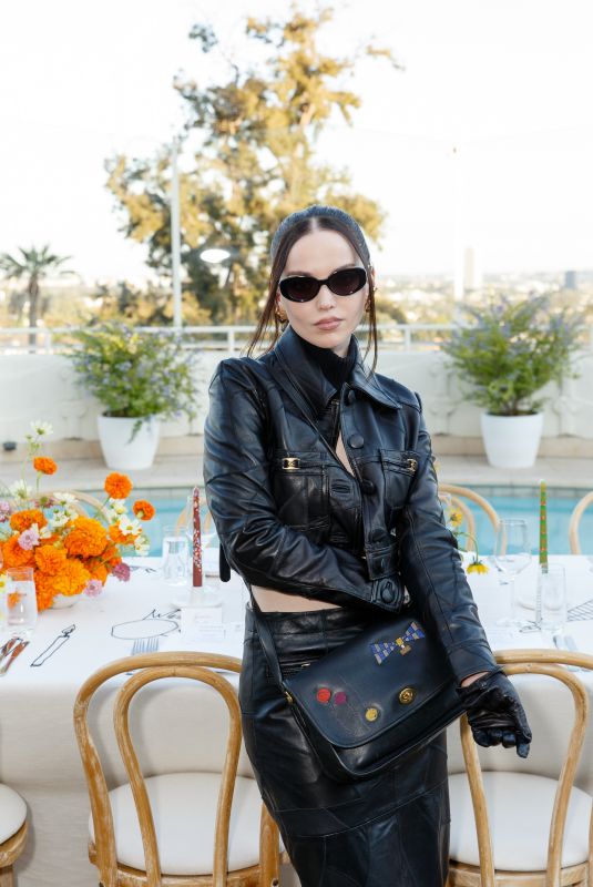DOVE CAMERON at Coach x Observed by Us Collboration Launch Dinner in West Hollywood 07/12/2023