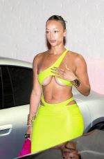 DRAYA MICHELE Leaves Winnie Harlow and Kyle Kuzma