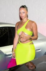 DRAYA MICHELE Leaves Winnie Harlow and Kyle Kuzma