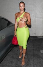 DRAYA MICHELE Leaves Winnie Harlow and Kyle Kuzma