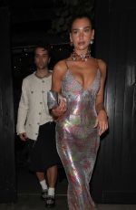 DUA LIPA Leaves Barbie Premiere Afterparty in London 07/12/2023