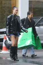 DUA LIPA Out Shopping in London 07/17/2023