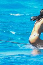 EIZA GONZALEZ in Bikini at a Yacht in Italy 07/25/2023