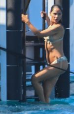 EIZA GONZALEZ in Bikini at a Yacht in Italy 07/25/2023