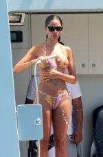 EIZA GONZALEZ in Bikini at a Yacht in Porto Cervo 07/28/2023