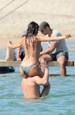 ELISABETTA CANALIS in Bikini at a Beach in Sardinia 07/15/2023
