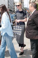 ELIZABETH DEBICKI Leaves Her Hotel at Paris Fashion Week 07/02/2023
