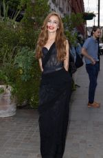 ELIZABETH JAGGER Arrives at British Vogue x Self-portrait Summer Party in London 07/13/2023