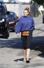 ELIZABETH OLSEN Out and About in Los Angeles 07/03/2023