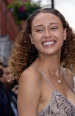 ELLA-RAE SMITH Arrives at British Vogue x Self-portrait Summer Party in London 07/13/2023