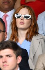 ELLIE BAMBER Arrives at Wimbledon Tennis Championships in London 07/11/2023
