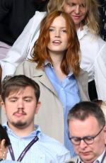 ELLIE BAMBER Arrives at Wimbledon Tennis Championships in London 07/11/2023