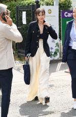 EMILIA SCHULE at Ralph Lauren Suite at Wimbledon 07/12/2023