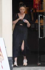 EMILY ATACK Grabs Something to Eat from a Central London Pret Cafe 07/23/2023