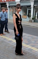 EMILY RATAJKOWSKI Arrives at British Vogue x Self-portrait Summer Party in London 07/13/2023