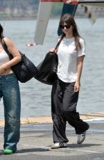 EMILY RATAJKOWSKI at a Heliport in New York 07/04/2023