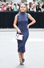 EMMA BROOKS at Fendi Haute Couture Spring/summer 23/24 Show at Paris Fashion Week 07/06/2023
