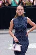 EMMA BROOKS at Fendi Haute Couture Spring/summer 23/24 Show at Paris Fashion Week 07/06/2023
