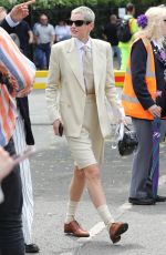EMMA CORRIN Arrives at Wimbledon Tennis Championships in London 07/09/2023