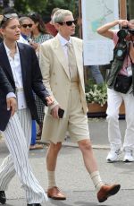 EMMA CORRIN Arrives at Wimbledon Tennis Championships in London 07/09/2023