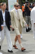 EMMA CORRIN Arrives at Wimbledon Tennis Championships in London 07/09/2023